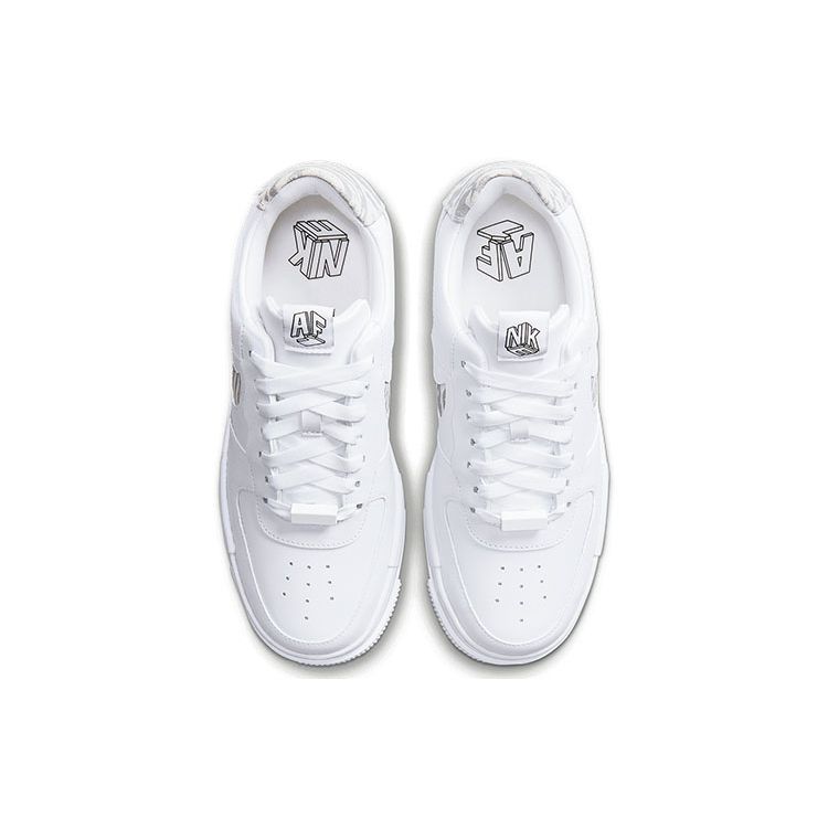 Nike Женские кроссовки Air Force 1 Pixel SE Zebra White Particle-Grey Summit-White DH9632-100