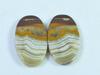 15Cts. Агат AAA Crazy Lace (12X20X02 мм каждый) Пара овальных кабошонов SK-3077