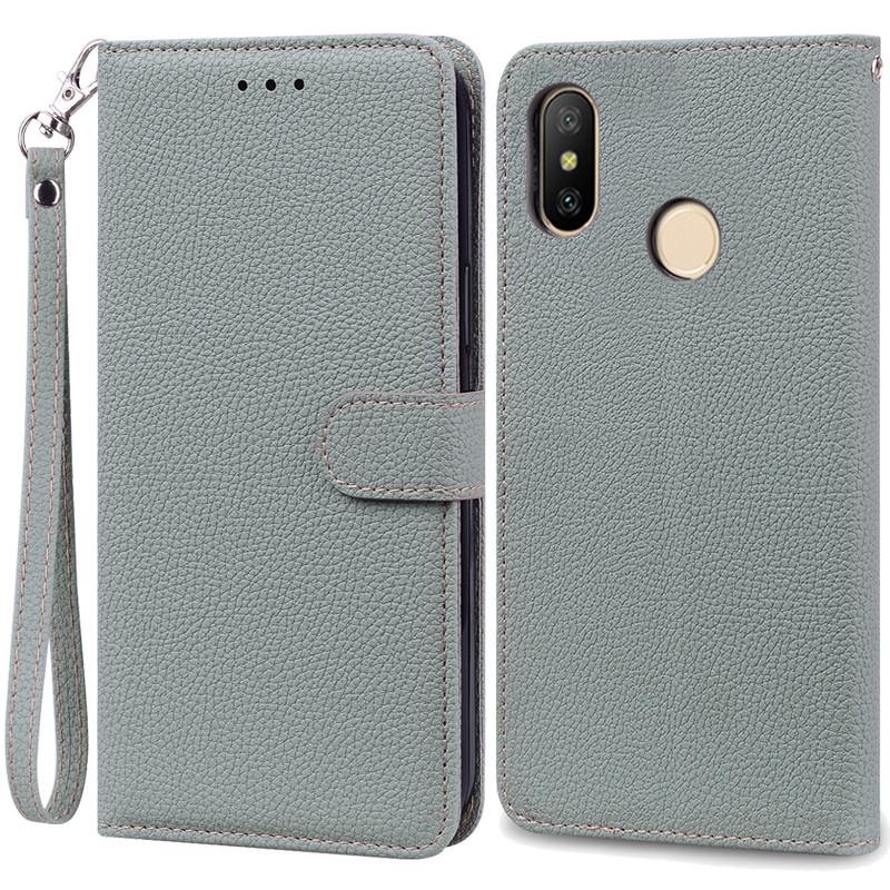 For Redmi Note 6 Pro Case Xiaomi Redmi 6 Pro Soft TPU Wallet Leather Case For Xiaomi Redmi 6 Case Note 6 Pro Flip Cover Fundas