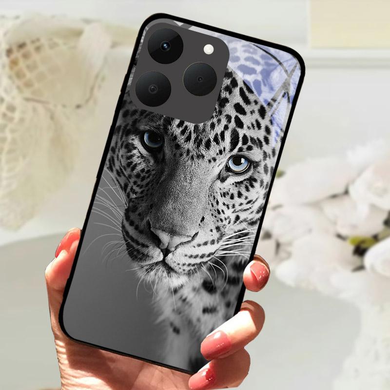 Чехлы для телефона Realme 15T 5G Задняя крышка Fundas Закаленное стекло Ударопрочный чехол Для Realme15T RMX5111 Оболочка Coque Capa Бампер