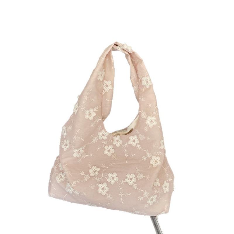 2 Новые вышитые литературные и художественные маленькие свежие феи холщовая сумка на плечо, сумка-шоппер для поездок на работу, большая вместимость, сумка-жилет