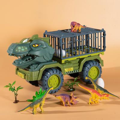 Игрушечный автомобиль для мальчиков, грузовик-динозавр, транспортное средство, модель динозавра, модель животного, тираннозавр Рекс, грузовик, игра, подарки на день рождения для детей