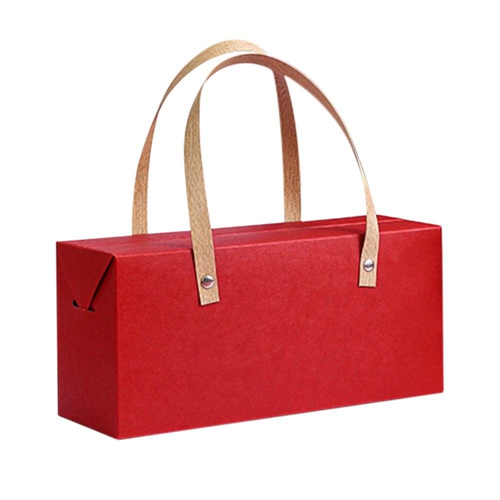 Party Bags Kraft Paper Shopping Bags Paper Paper Bags NEW Kraft Paper Candy Box  Wedding