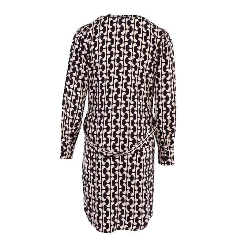 Женское черно-белое графическое платье Dalana DEELUXE 74