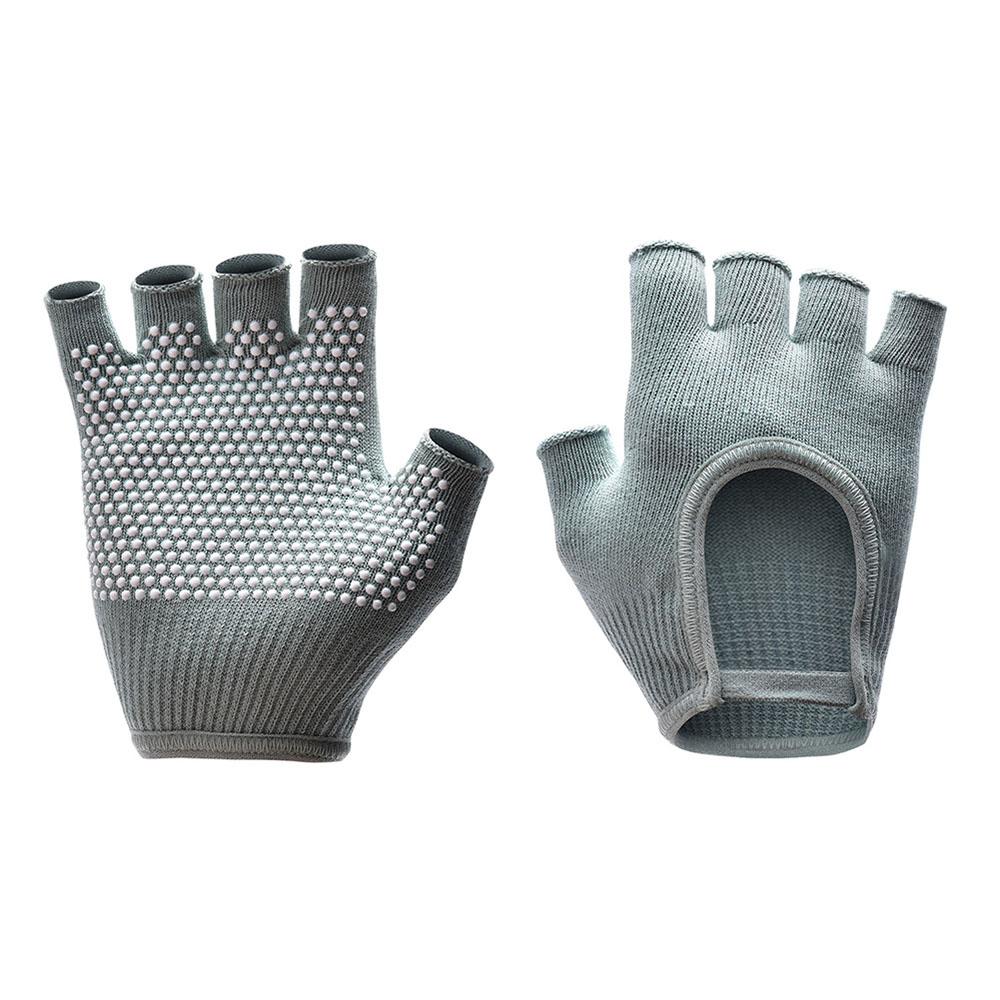 1Pair Half Finger Yoga Antislip Gloves Women Pilates Warm Cycling Gloves Multicolor Yoga Gloves Fitness Aerial Yoga Accessory