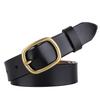 Womens Second Layer Leather Belt With Metal Buckle For Jeans And Skirts Spring Summer Accessory