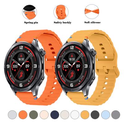 22 мм ремешок для умных часов, подходит для OnePlus Watch 3, силиконовый спортивный ремешок, совместимый с OnePlus Watch 2 2R 3, дышащий браслет