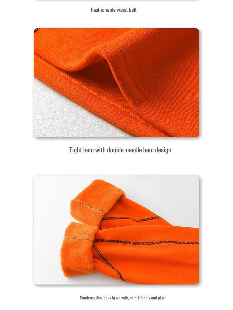 Мужские утолщенные флисовые брюки: Теплые хлопчатобумажные колготки и леггинсы на зиму-осень