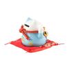 Lucky Cat Coin Bank 4.5in Exquisite Cute Bring Luck Good   Ceramic Fortune Cat Saving Pot Desk Decoration