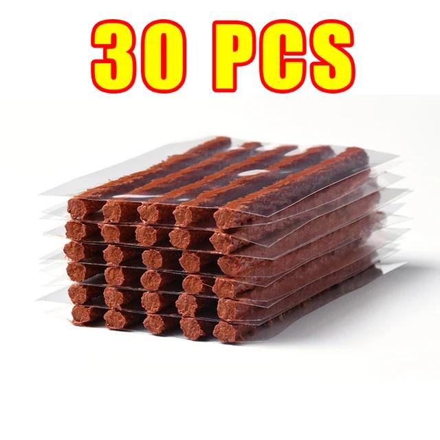 Набор инструментов для ремонта автомобильных шин с резиновыми полосками, набор заглушек для проколов бескамерных шин, инструмент для вакуумного ремонта шин мотоциклов и грузовиков