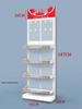 Compact Snack & Gum Display Rack with Multi-Layer Hooks for Supermarkets