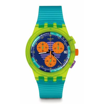 Часы SWATCH NEON WAVE SUSJ404 Green [Swatch]