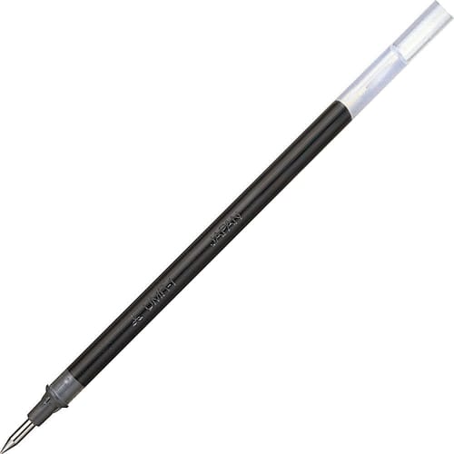 Mitsubishi Pencil Gel Ballpoint Pen Refill Signo Extra Fine 0.38 Black 10 Pieces UMR1.24