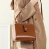 Leather Handbag This Year Popular High-end Texture French Niche Single Shoulder Crossbody Bag