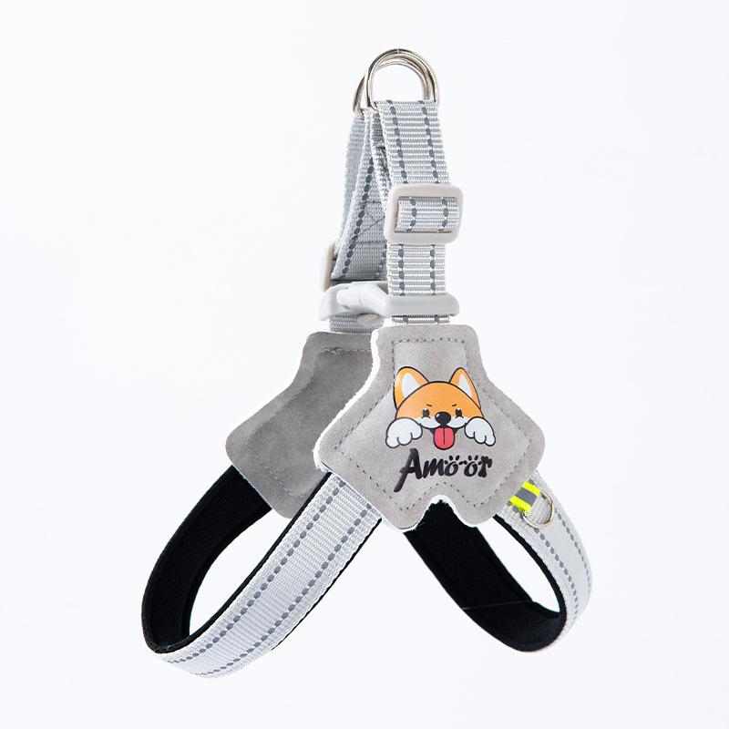 Dog harness leash, dog walking leash, small dog puppy harness leash, dog supplies, pet leash