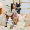 Cute Devon Rex Plush Cat Stuffed Animal Pillow For Kids Perfect Birthday Present