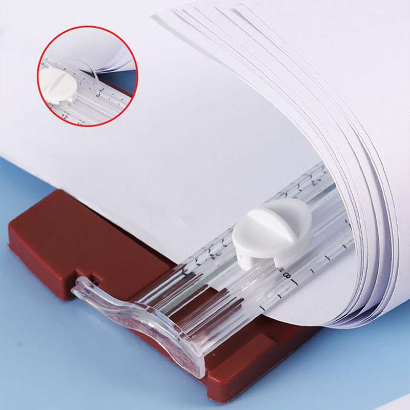 1PC Multi-functional bidirectional paper cutter, portable paper cutting machine process cutting tool! School and office supplies