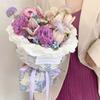 10pcs Waterproof Bouquet Shaping Paper Round Bouquet Packaging Lined  Bouquet Wrapping