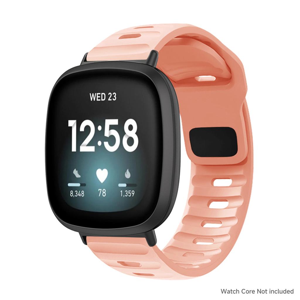 Ремешок для Fitbit Versa 4/Versa3/ Versa 2/Versa Спортивный силиконовый ремешок для запястья для Fitbit Versa Lite/Sense/Sense2 Band corre