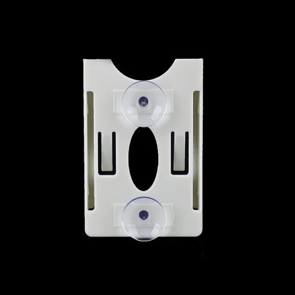 Car Windshield Parking ID Transparent Protective Card Holder Auto Cards Holders Tickets Suction Cup Clip Fastener IC Clips