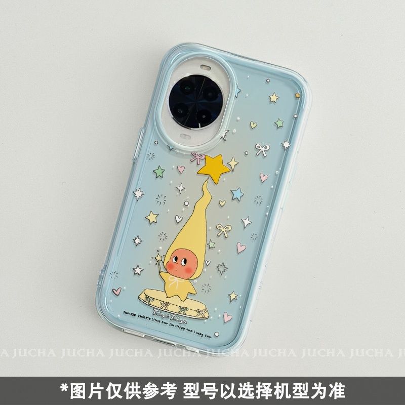 Подходит для чехла на телефон Huawei nova14pro, стиль magic star, нишевый легкий люкс, HUAWEInova13, продвинутое ощущение