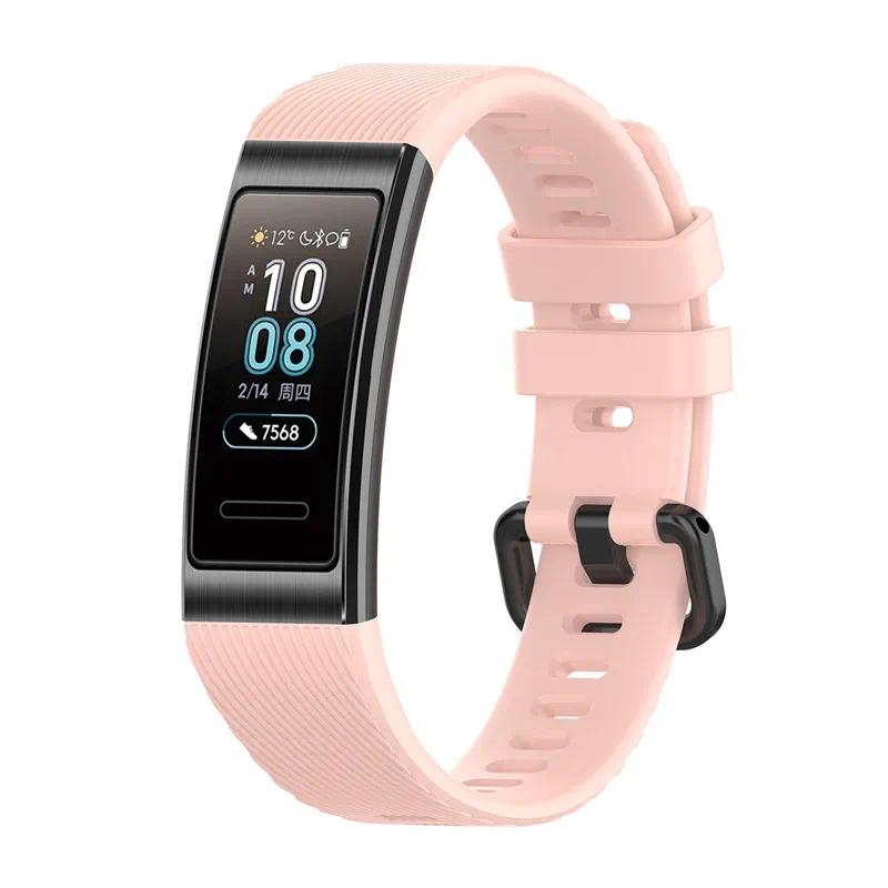 Спортивный силиконовый ремешок для Huawei Band 3 / Band 4 Pro Замена Оригинальный ремешок Браслет Для Huawei Band 3 Pro Умные часы