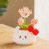 Lego-Compatible Succulent Potted Flower Building Blocks - Gifts for Children and Lovers