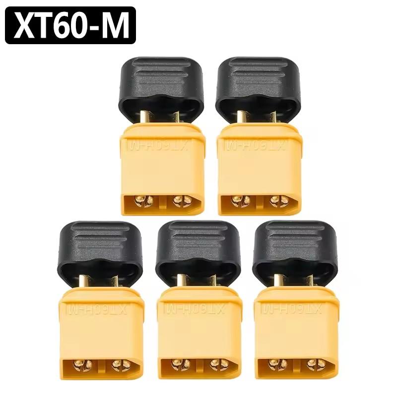 1-40PCS XT60 Battery Connector Male & Female Bullet Connector Plugs with Sheath Housing for RC Battery Motor FPV XT-60 Adapter