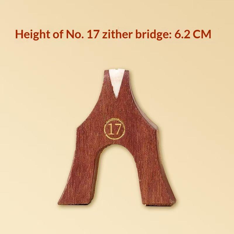 Chinese Guzheng Bridges Redwood Replacement Guzheng Bridge Anti-Slip String Code Support Professional Guzhengs Accessories