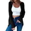 Women's Autumn Button Solid Color Long Sleeve Cardigan Women's Knit Sweater