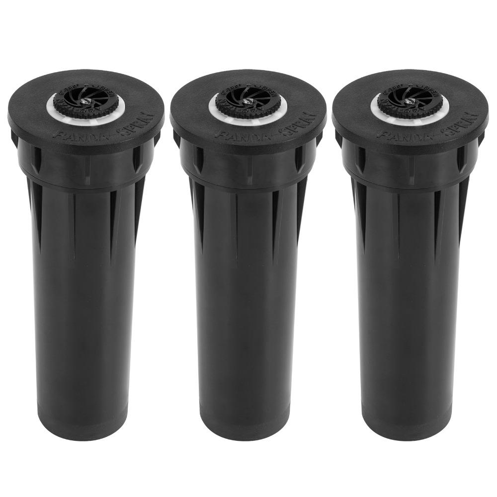 3Pcs Plastic Spray Nozzle 360 Degree Sprinkler Head Durable Buried Sprinkler Bush Watering