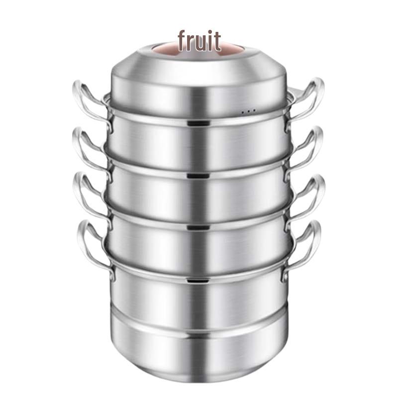 Пароварка Sule 304 из нержавеющей стали, 5 ярусов, коммерческая, 32 см