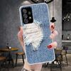 Джинсовый Ковбойский Деним С Принтом Мягкий Чехол Для Телефона Для Samsung Galaxy S22 S23 S24 S25 Edge S26 Ultra S20 FE S21 Plus + Fundas Coque Gala