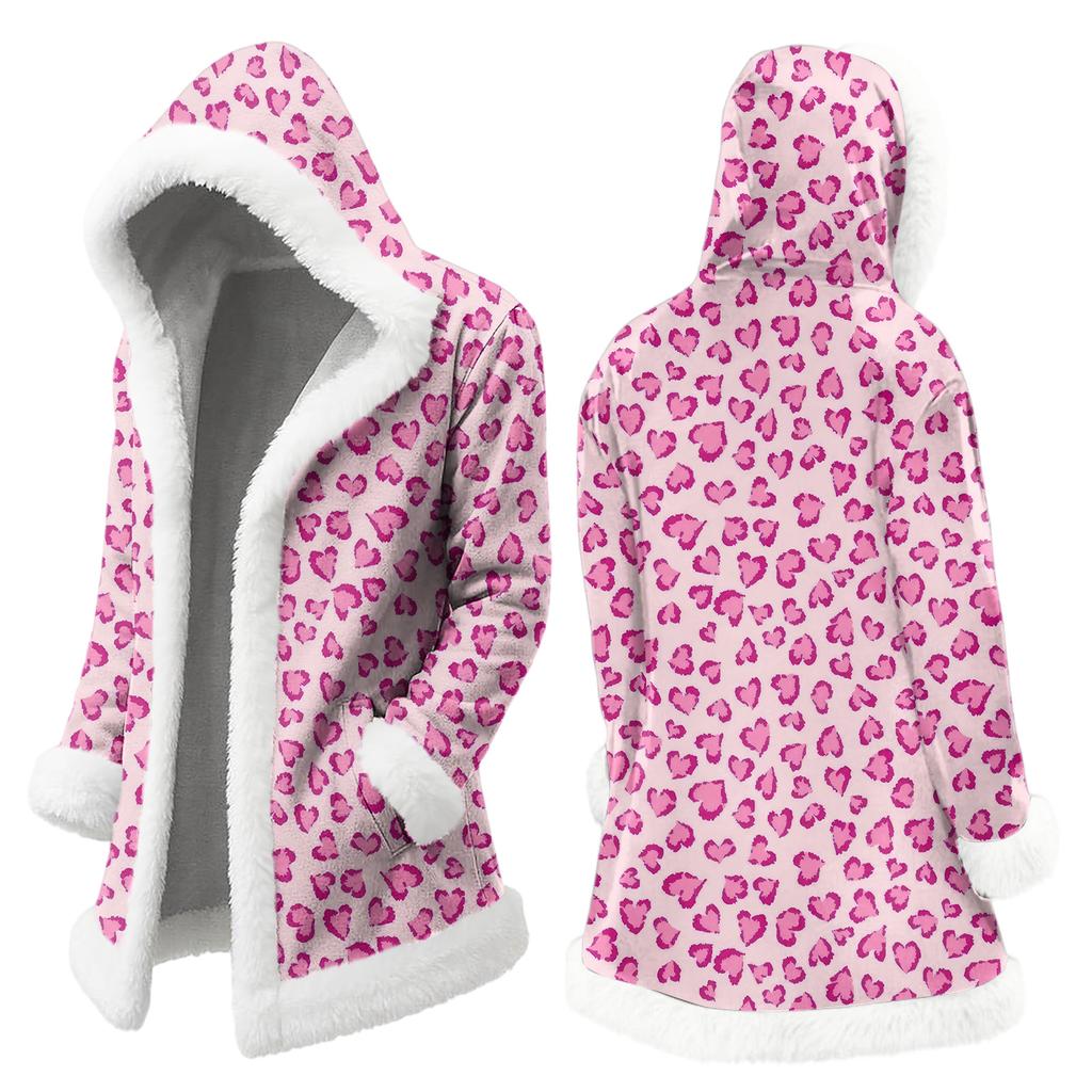 Унисекс кардиган с капюшоном и карманами, теплая верхняя одежда