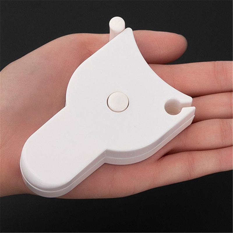 Автоматическая телескопическая лента для измерения тела 150 см/60 дюймов, швейная линейка, инструменты, самоубирающаяся, для похудения