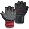 Тренировочные перчатки BATENA Wrist Wrap Muscle Training Power Grip M-XL
