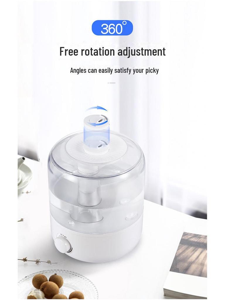 Бесшумный ароматерапевтический увлажнитель воздуха большой емкости для спальни и детской комнаты