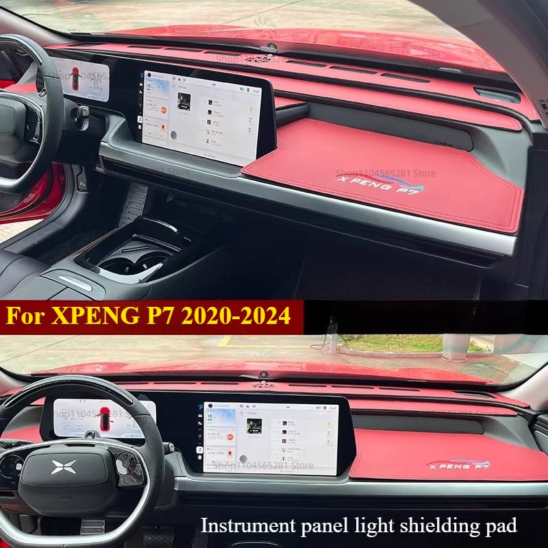 Для XPENG P7 2020-2024 Защитная накладка от бликов на приборную панель, Аксессуары для модификации и тюнинга интерьера автомобиля