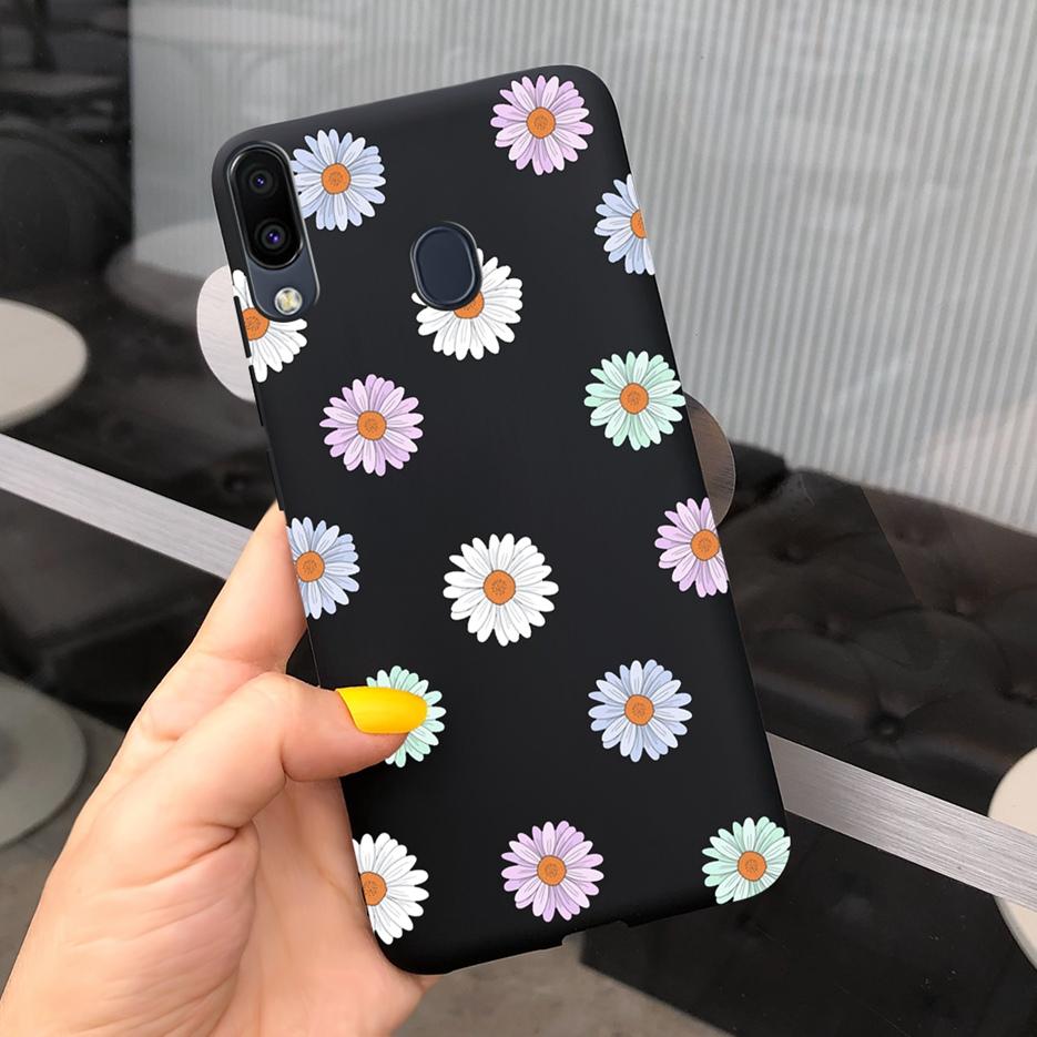 Для Samsung Galaxy M10 M20 M30 Чехол Стильный Мультяшный Подсолнух Мягкий Силикон Задняя Крышка Телефона Для Samsung M 10 20 30 M305F Fundas