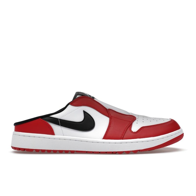 Air Jordan 1 Mule Golf Chicago Unisex Sneakers Red White Varsity-Red FJ1214-101