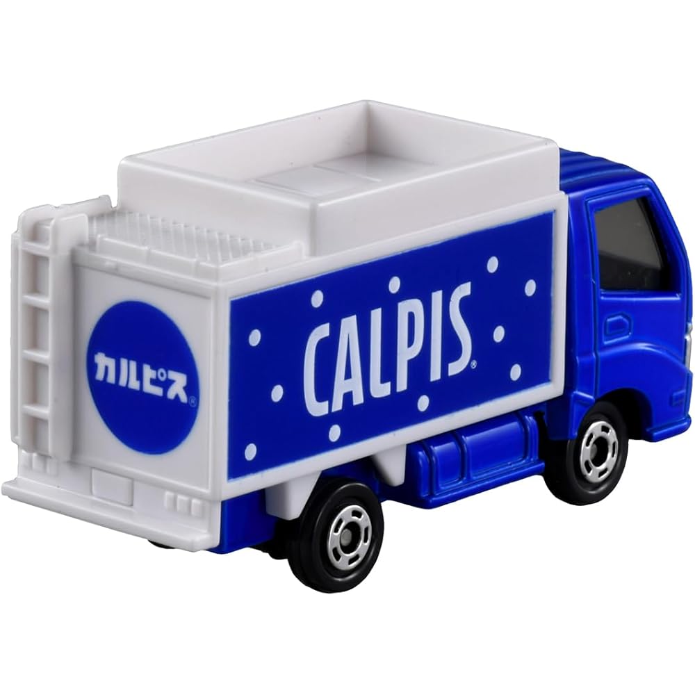 Takara Tomy Tomica № 84 Машинка-бутылка Calpis Игрушечный миниатюрный транспорт для детей от 3 лет