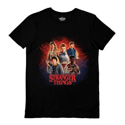 Футболка Stranger Things 5 (Одиннадцать + Четыре), Официально лицензированный, Унисекс, 4 размера