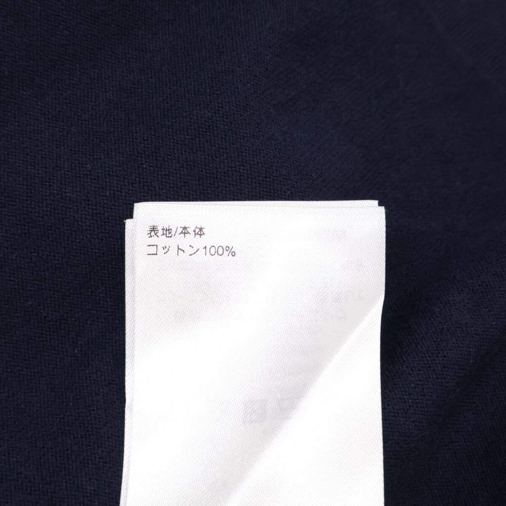 LOUIS VUITTON Black HRN42W Signature Short Sleeve Crew Neck tops M NavyUsed