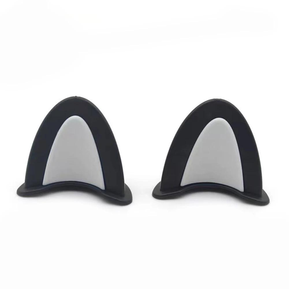 2Pcs Cute Cat Ears Helmet Decoration Motorcycle Electric Stickers Decor Multicolor Motorcycle Helmets Accessories Universal