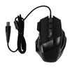 Игровая мышь USB, проводная, 2400 DPI, 7 кнопок, эргономичная, оптическая, с RGB-подсветкой, регулируемый DPI, для ПК, ноутбука