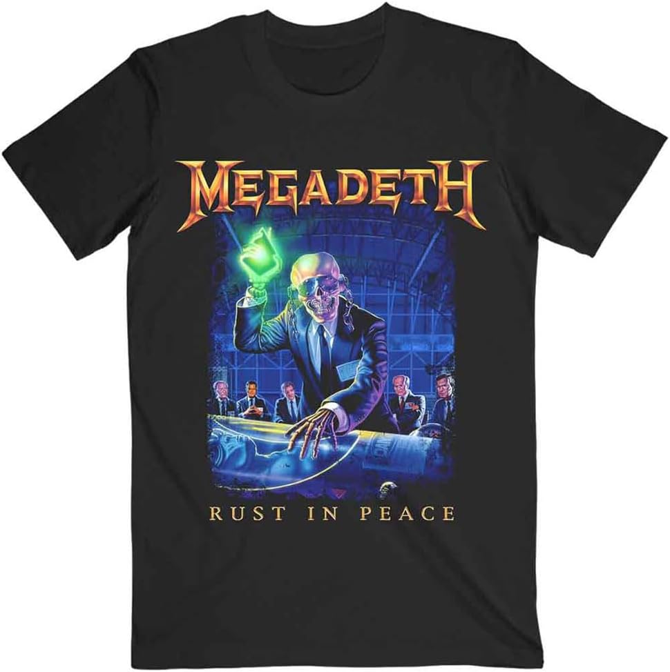 Официальная футболка Megadeth Rust in Peace Список треков