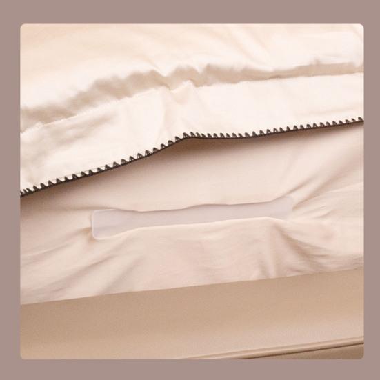 4/8Pcs Bed Sheet Holder with Lock Strip Bedsheet Corner Fastener Keep Sheets Tight All Mattress Size Fitted Sheet Fixing Clip Keeper