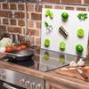 GLASS PROTECTIVE PLATE FOR STOVE 60x52 FRUIT
