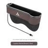 For Mitsubishi Outlander Pajero Asx Lancer EX Evolution X Ralliart Car USB Charging Colour Light Seat Storage Case Seat Gap Box WJ0