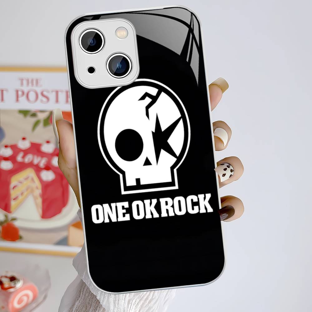 Japanese Rock O-ONE OK ROCK Band Tempered Glass For Iphone 14 13 12 11 Pro Mini XS MAX 14Plus X XS XR Cover